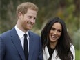 CP-Web.  FILE - In this Monday Nov. 27, 2017 file photo, Britain's Prince Harry and his fiancee Meghan Markle pose for photographers during a photocall in the grounds of Kensington Palace in London. As the British royal family wrestles with the future roles of Prince Harry and his wife Meghan, it could look to Europe for examples of how princes and princesses have tried to carve out careers away from the pomp and ceremony of their families' traditional duties.