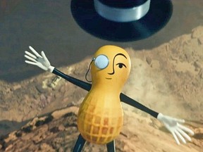 Mr. Peanut has died in a tragic road accident, according to a new commercial.