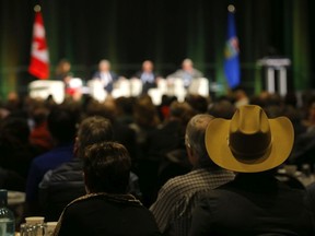 The Value of Alberta conference in Calgary on Saturday, January 18, 2020, heard from legal experts on the viability of Western separation. Darren Makowichuk/Postmedia