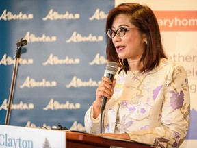 Seniors and Housing Minister Josephine Pon  in Calgary on Thursday, Aug. 8, 2019.