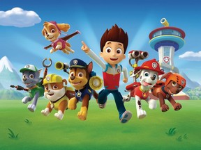 Characters from Spin Master’s top preschool series, PAW Patrol.