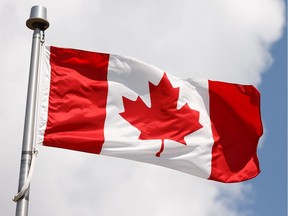 The Canadian flag is seen in this file photo.