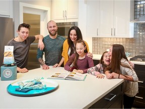 Mark Roseneder and Cristina Bellabono look on as their children Braidon Roseneder, 16, Lia Lagore, 11, Sofia Lagore, 8, and Chloe Roseneder, 11, have some fun.