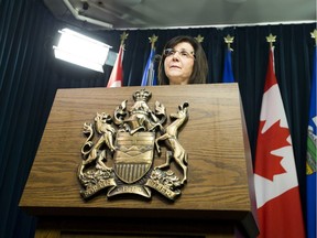 Education Minister Adriana LaGrange on Tuesday, Feb. 18, 2020, in Edmonton.