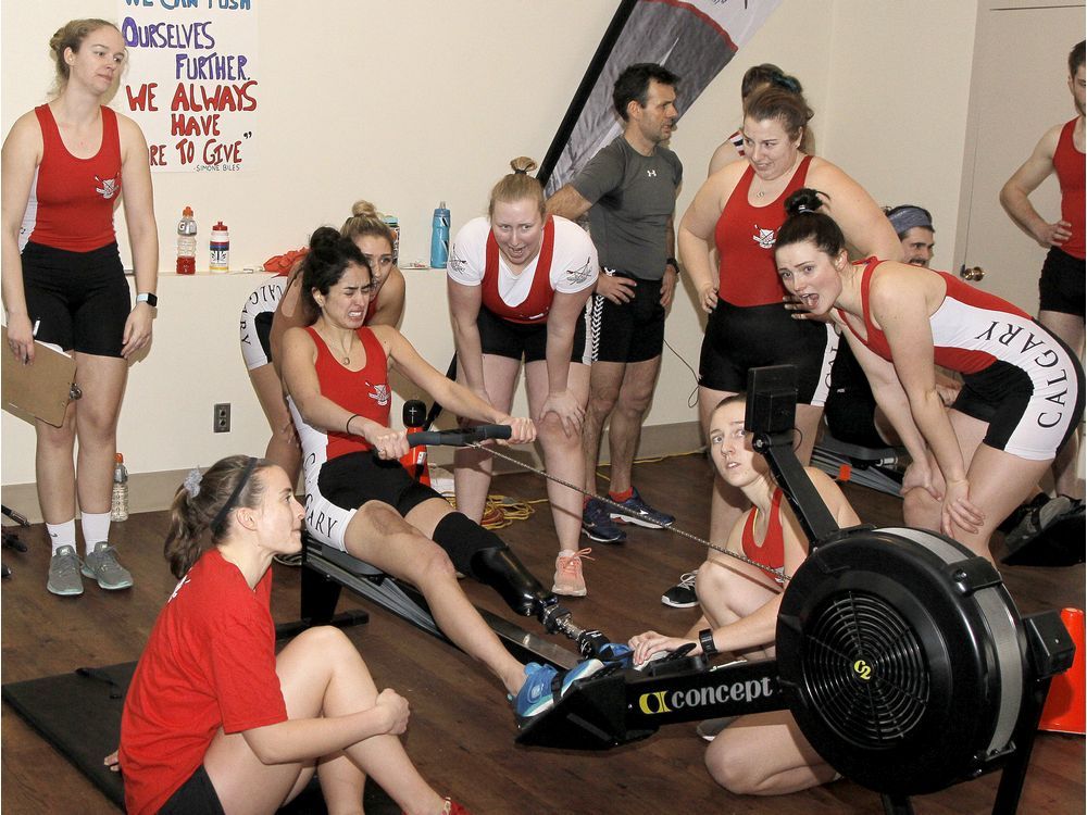 Calgary best sale rowing machine