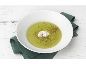 Split Green Pea Soup for ATCO Blue Flame Kitchen for February 26, 2020; image supplied by ATCO Blue Flame Kitchen