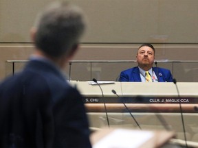 Calgary councillor Joe Magliocca was photographed during a council meeting on Monday, February 24, 2020.