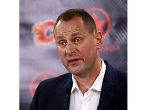 Calgary Flames GM Brad Treliving