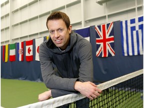 Canadian great tennis star, Daniel Nestor during the 2020 Calgary National Bank Challenger at the OSTEN & VICTOR Alberta Tennis Centre in Calgary on Wednesday, February 26, 2020. Darren Makowichuk/Postmedia