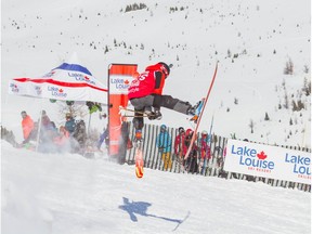 The Lake Louise Big Mountain Challenge is back for its 17th year. The photo is from last year's freeride event by Shannon Martin