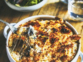 Mushroom mac 'n' cheese from Olive and Gourmando: The Cookbook by Dyan Solomon.