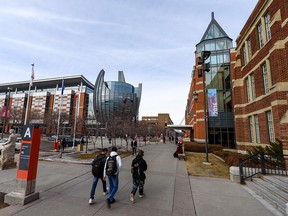 The main SAIT campus in Calgary on Friday, Feb. 28, 2020.