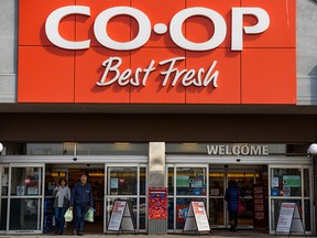 Pictured is the Brentwood Co-op on Wednesday, March 25, 2020. Calgary Co-op has announced new programs and safety measures across its Calgary stores during the COVID-19 pandemic. Azin Ghaffari/Postmedia