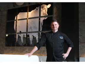 Stephen Deere, owner of Modern Steak on Stephen Ave Walk poses in Calgary on Thursday, January 3, 2019. Jim Wells/Postmedia