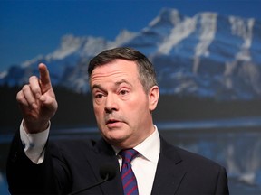 Alberta premier Jason Kenney during a media availability on Monday March 9, 2020, in Calgary regarding the recent global economic events. Al Charest / Postmedia