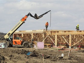 Housing starts are down in Calgary.