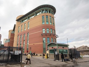 The Calgary Drop-In Centre was photographed on Monday, March 23, 2020. The City of Calgary is looking at possibly using hotels to help the homeless who need to self isolate because of the COVID-19 pandemic. Gavin Young/Postmedia