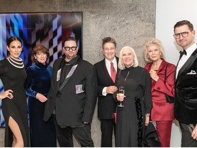 LOOK 2020, Contemporary Calgary’s inaugural fundraiser on March 7 netted a cool $500,000 for Calgary’s newest centre for contemporary art. The success is due to outstanding efforts of the LOOK 2020 volunteer committee. Pictured, from left, are co-chairs Jade Davis and her mom Jean Merriman, event chair Mode Models founder and CEO Kelly Streit, honorary chairs k.d. lang, Gail O’Brien and Adrian Burns, and Contemporary Calgary CEO David Leinster.

 

Photo credit: Leblond Studio/Courtesy Contemporary Calgary