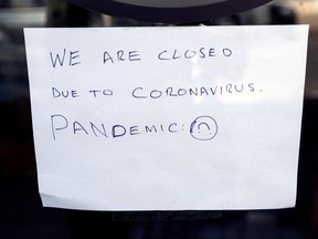 Canadians have been urged to stay home and businesses have been told to close amid efforts to try to control the spread of the coronavirus.