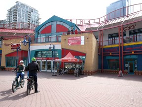 Eau Claire Market in downtown Calgary.