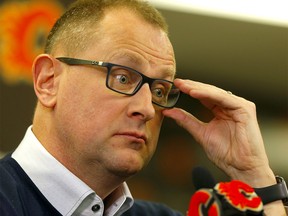 Calgary Flames General Manager Brad Treliving
