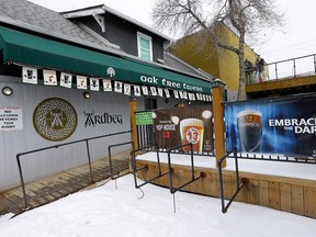 The Oak Tree Tavern is closing temporarily due to COVID-19 and public pressure. Thursday, March 19, 2020. Darren Makowichuk/Postmedia