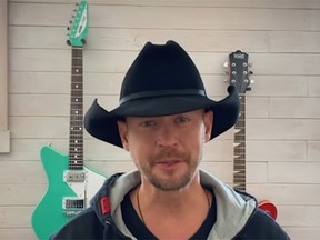 Alberta country music star Paul Brandt is just one of more than a dozen celebrities with cameos in a new video from Alberta Health.