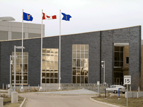 The Edmonton Remand Centre in April 2013.