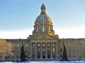 Alberta legislature.