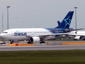 Transat A.T. said Monday it will ground all flights between April 1 and April 30, but will operate select flights until then in order to repatriate customers to their home countries.