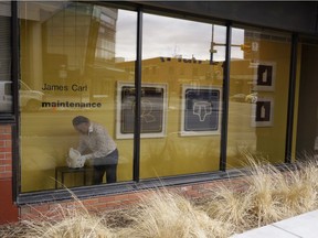 A new window exhibit at Trenpanier Bauer Gallery.