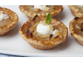 Gingered Pear Tarts for ATCO Blue Flame Kitchen for May 6, 2020; image supplied by ATCO Blue Flame Kitchen