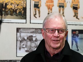 Russ Peake, the former public address announcer for the Calgary Cowboys and Calgary Flames, has died at 80. Gavin Young/Postmedia