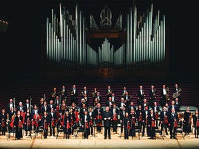 Conductor Rune Bergmann and the Calgary Philharmonic Orchestra.