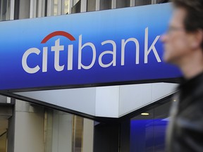 A Citibank branch in New York.