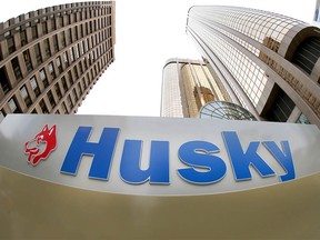 Husky Energy headquarters in downtown Calgary on Wednesday, April 29, 2020.