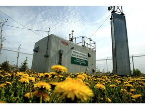 The Wood Buffalo Environmental Association runs air-monitoring stations, such as this one in Fort McMurray.