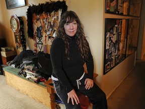 Susan Davis at her Vancouver, BC apartment Thursday, March 31, 2011.  (Photo by Jason Payne/ PNG)