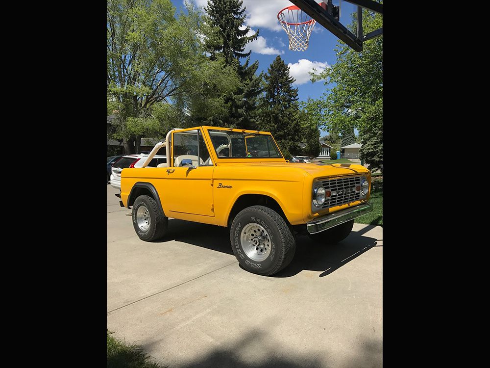 STOLEN BRONCO, TRUCK AND TRAILER