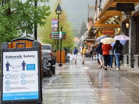 Visitors are returning to Banff as the province enters Stage 2 of its relaunch.