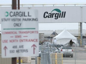 The Cargill plant north of High River, where more than 900 workers have come down with COVID-19.