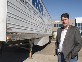 Chris Nash, president of the Alberta Motor Transport Association, says truck drivers appreciate the efforts being made by businesses and organizations to help them stay on the road.