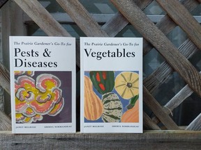 New books in the Prairie Gardener series by Janet Melrose and Sheryl Normandeau.