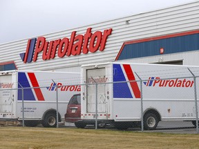 The Purolator facility in Calgary is linked to 30 confirmed cases of COVID-19 on Monday, May 4, 2020.