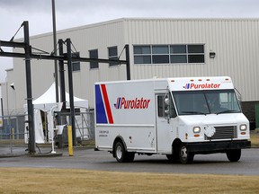 The Purolator facility in Calgary is linked to 30 confirmed cases of COVID-19 on Monday, May 4, 2020.