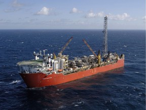 Suncor operates the Terra Nova field. The Terra Nova Floating Production Storage and Offloading (FPSO) is one of the largest vessels ever built.