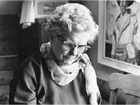 Artist Annora Brown, author of 1954's Old Man's Garden.