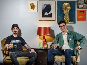 Head chef Chris Lorenz, left, and Bill Bonar, owner and operator at Rain Dog Bar. Azin Ghaffari/Postmedia