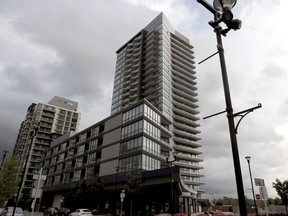 The Verve Condo building at 6th Ave. and 5th St. SE. Wednesday, June 24, 2020.