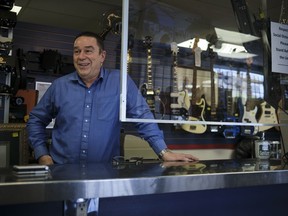 John Sanford, co-owner of Rocky Mountain Pawn in Calgary, says his business has plunged.